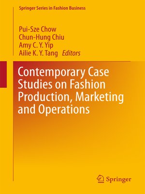 cover image of Contemporary Case Studies on Fashion Production, Marketing and Operations